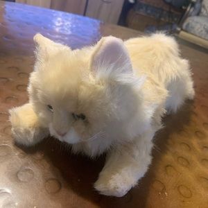 Hard to find plush Tawny Persian Cat Kitty Life like